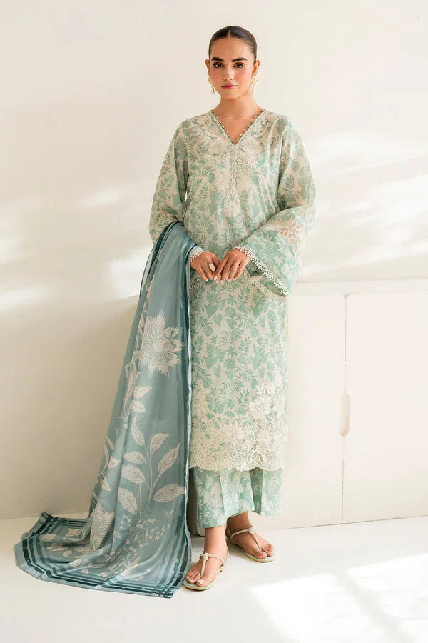 Baroque | Luxury Pret 24 | LAWN UF-677 - Rang-e-Khaas