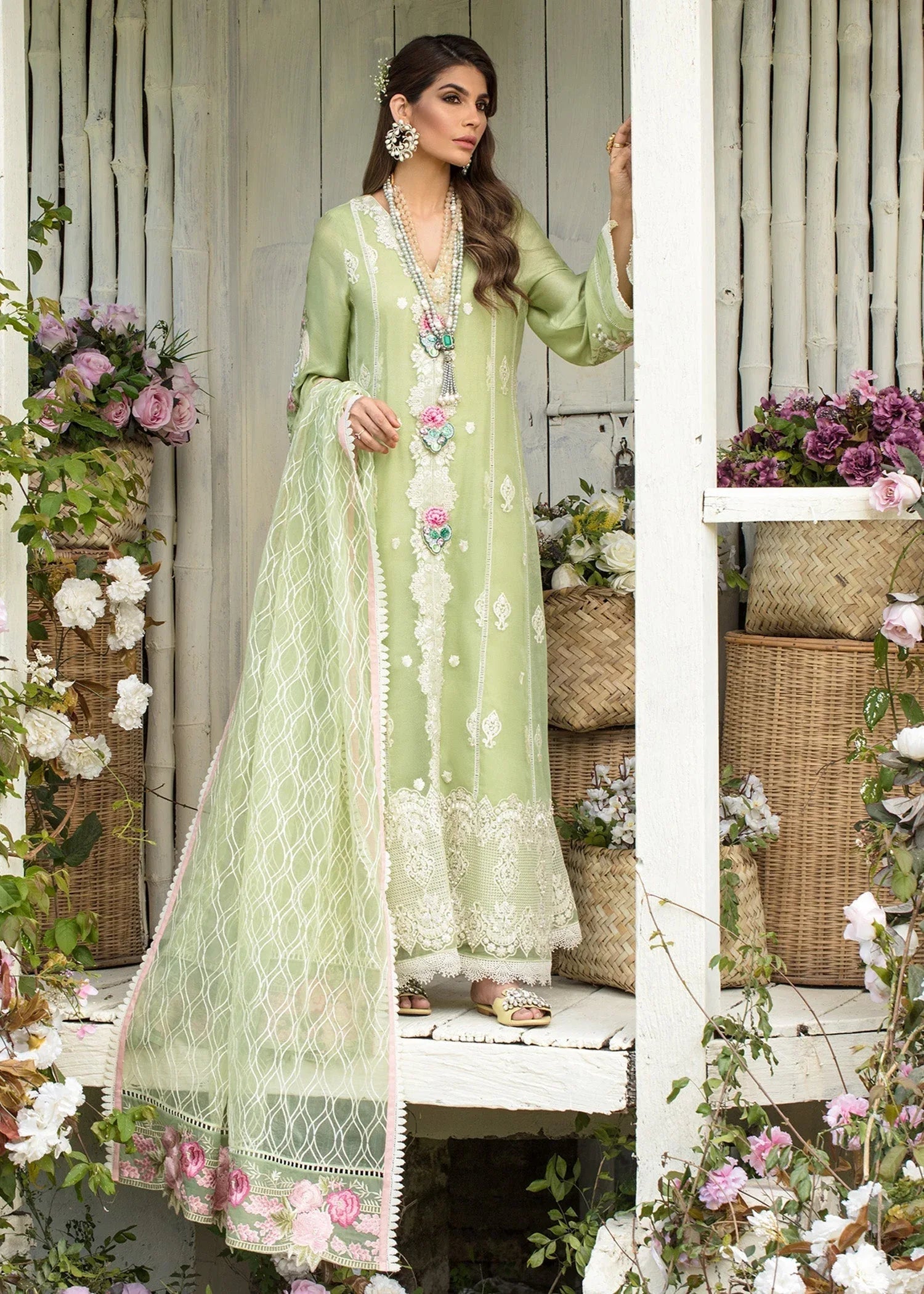 Saira Shakira | Luxury Pret | Mint Delight - Rang-e-Khaas