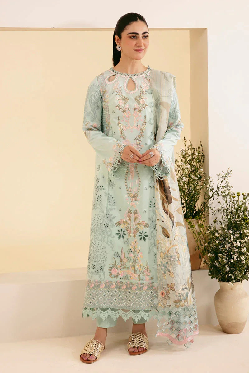 Qalamkar | Qlinekari Luxury Lawn | SQ-06 AFROZEH - Rang-e-Khaas
