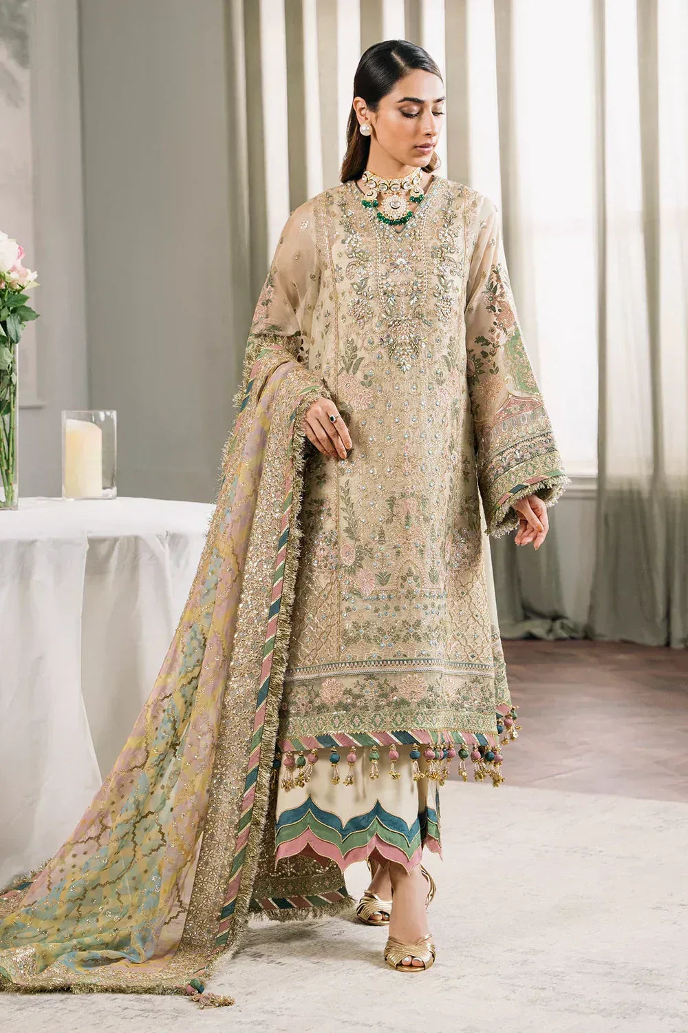 Baroque | Chantelle Embroidered Collection | CH12-04 - Rang-e-Khaas