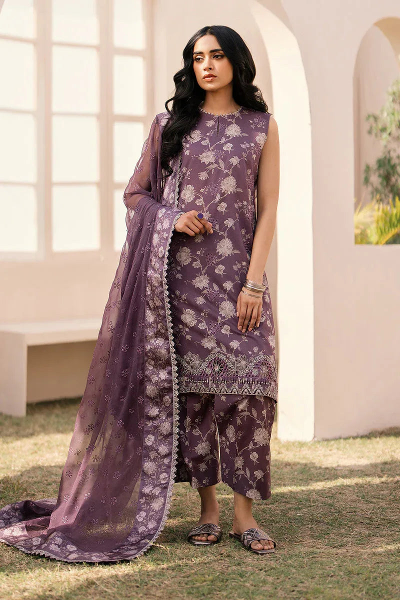 Baroque | Luxury Pret 24 | LAWN UF-598 - Rang-e-Khaas