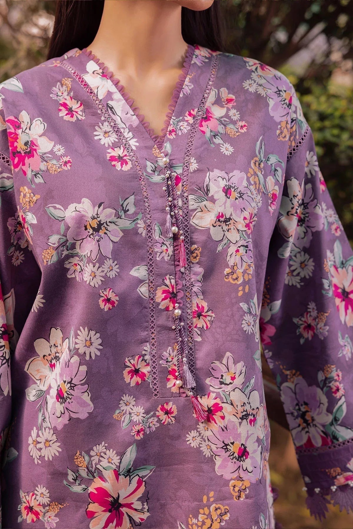 Alizeh | Sheen Lawn Prints 24 | INDIGO - Rang-e-Khaas