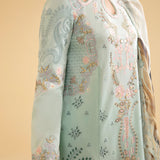 Qalamkar | Qlinekari Luxury Lawn | SQ-06 AFROZEH