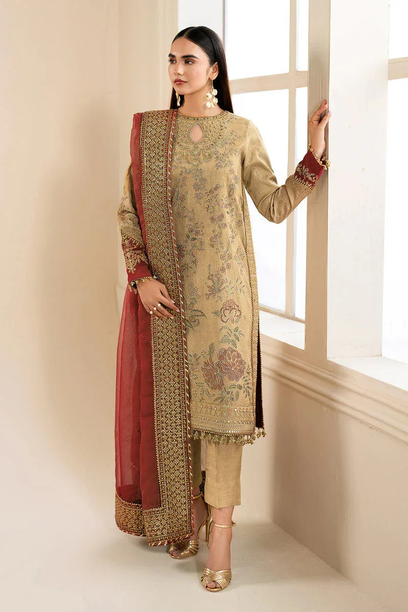 Baroque | Formal Collection | SILK UF-619 - Rang-e-Khaas