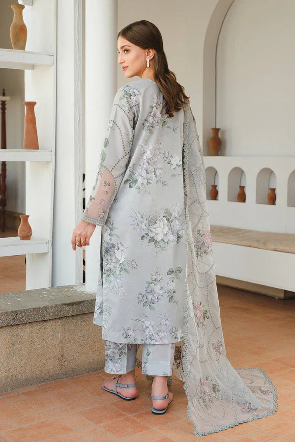 Baroque | Luxury Pret 24 | LAWN UF-651 - Rang-e-Khaas