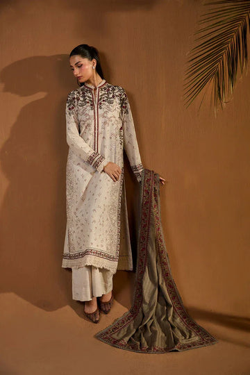 Sobia Nazir | Winter Shawl 25 | Design 6A - Rang-e-Khaas