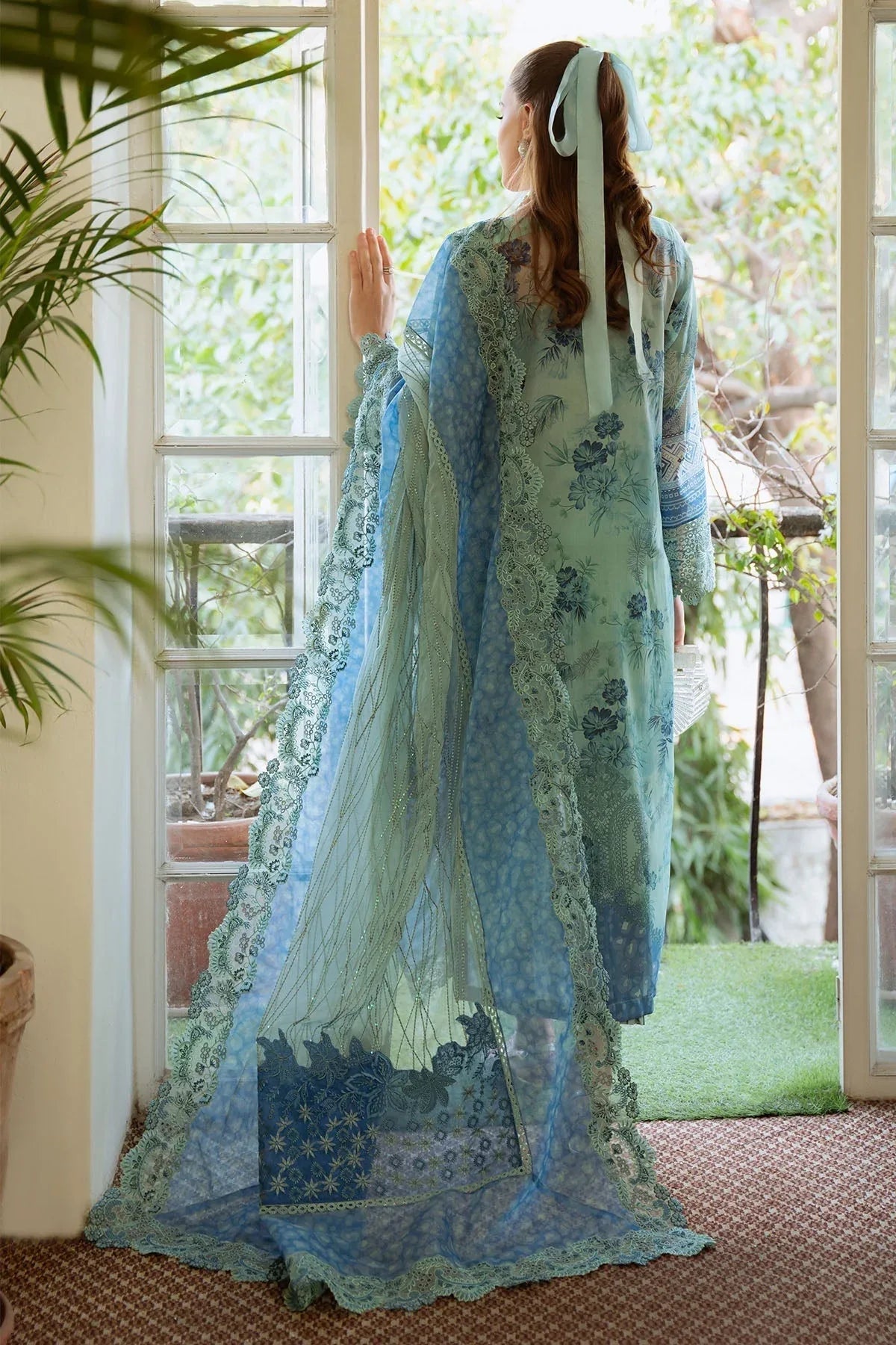 Nureh | Maya Swiss Lawn | NS-152 - Rang-e-Khaas