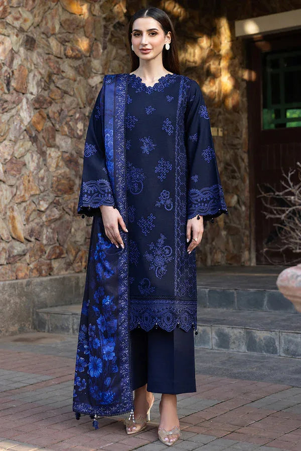 Farasha | Eminence Khaddar 25 | Bluebell - Rang-e-Khaas