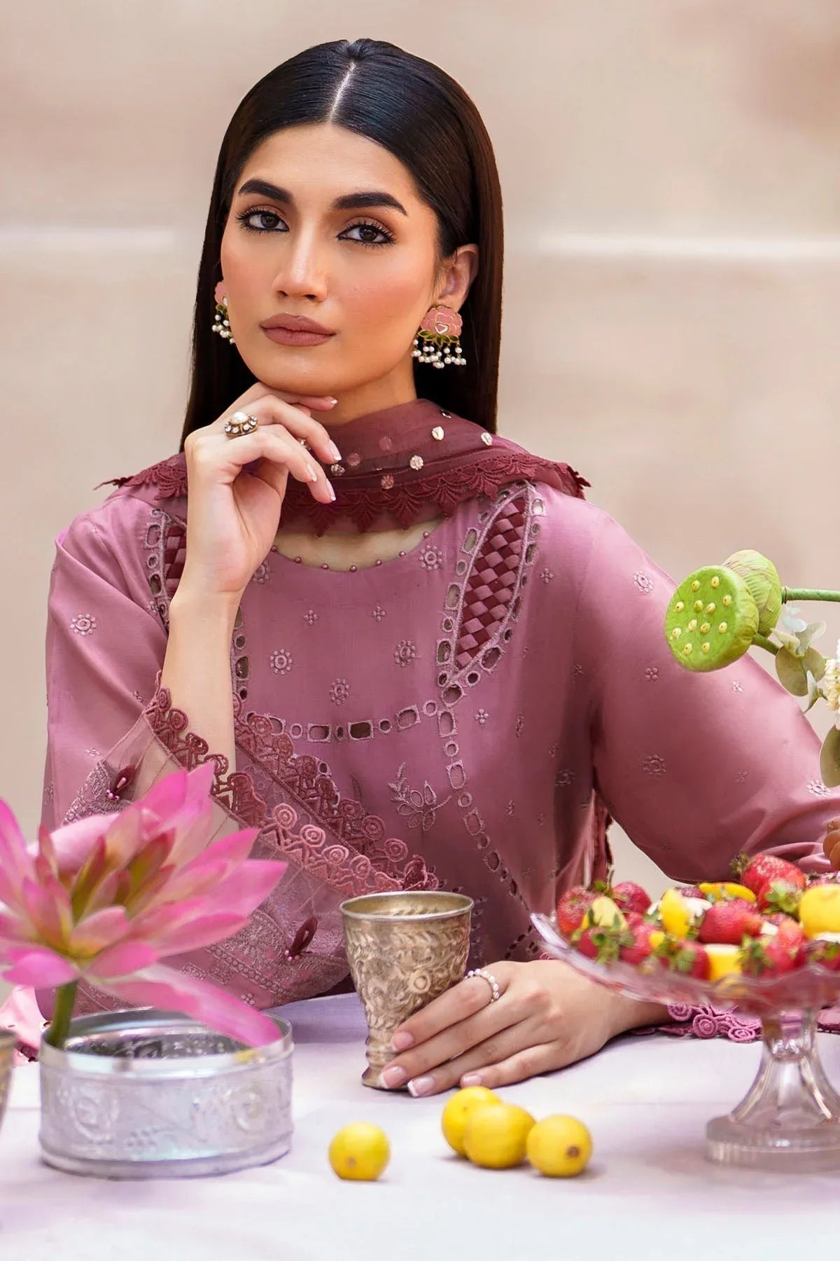 Nureh | Bazaar Lawn | NS - 136 - Rang-e-Khaas