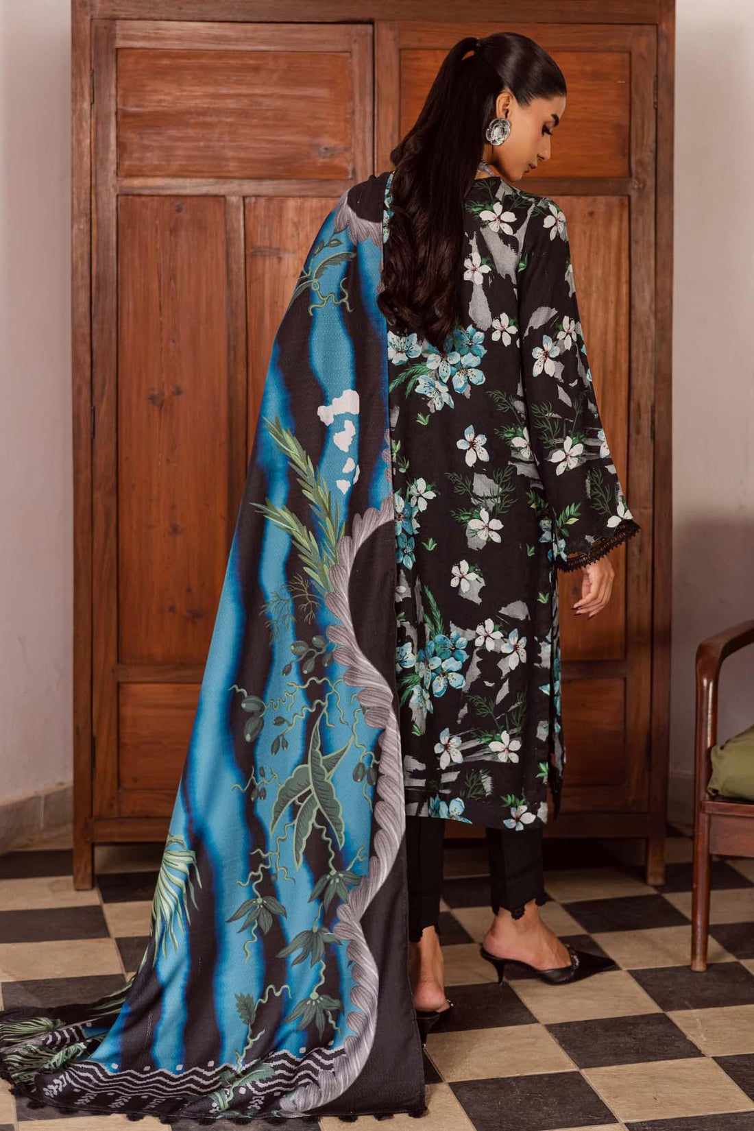 Nureh | Linen Jacquard | SP-194 - Rang-e-Khaas