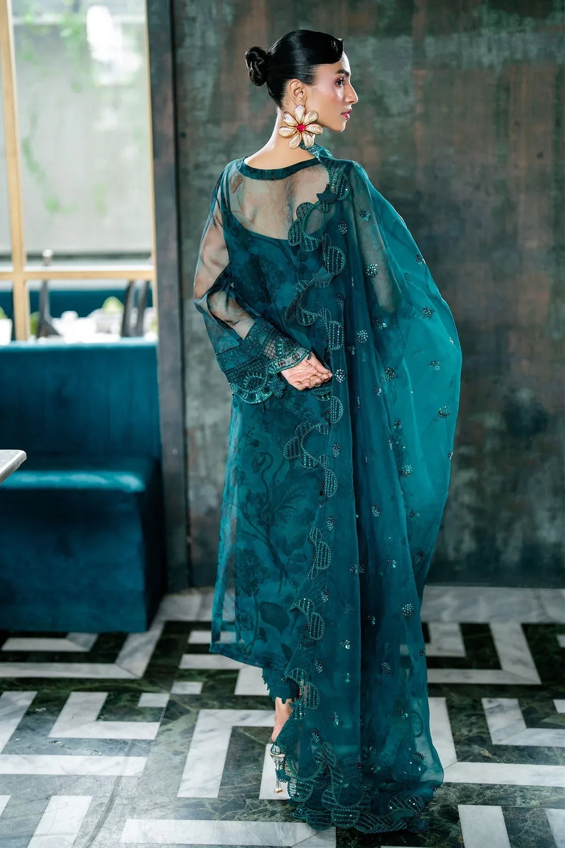 Nureh | Ballerina Formals | NU2-152 - Rang-e-Khaas