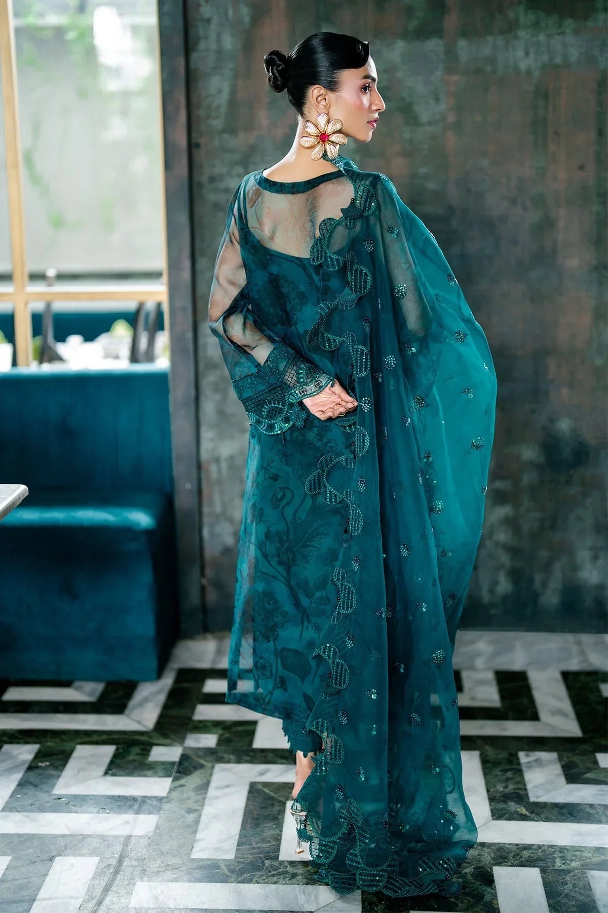 Nureh | Ballerina Formals | NU2-152 - Rang-e-Khaas