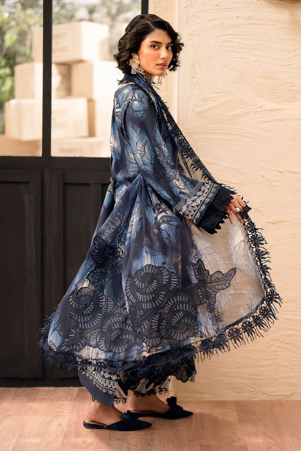Nureh | Glam Girl Lawn | GL-21 - Rang-e-Khaas