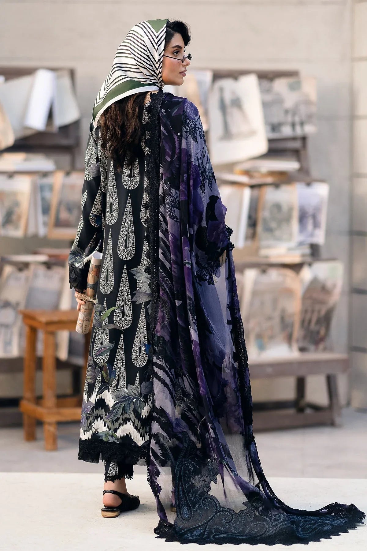 Nureh | Glam Girl Lawn | GL-19 - Rang-e-Khaas