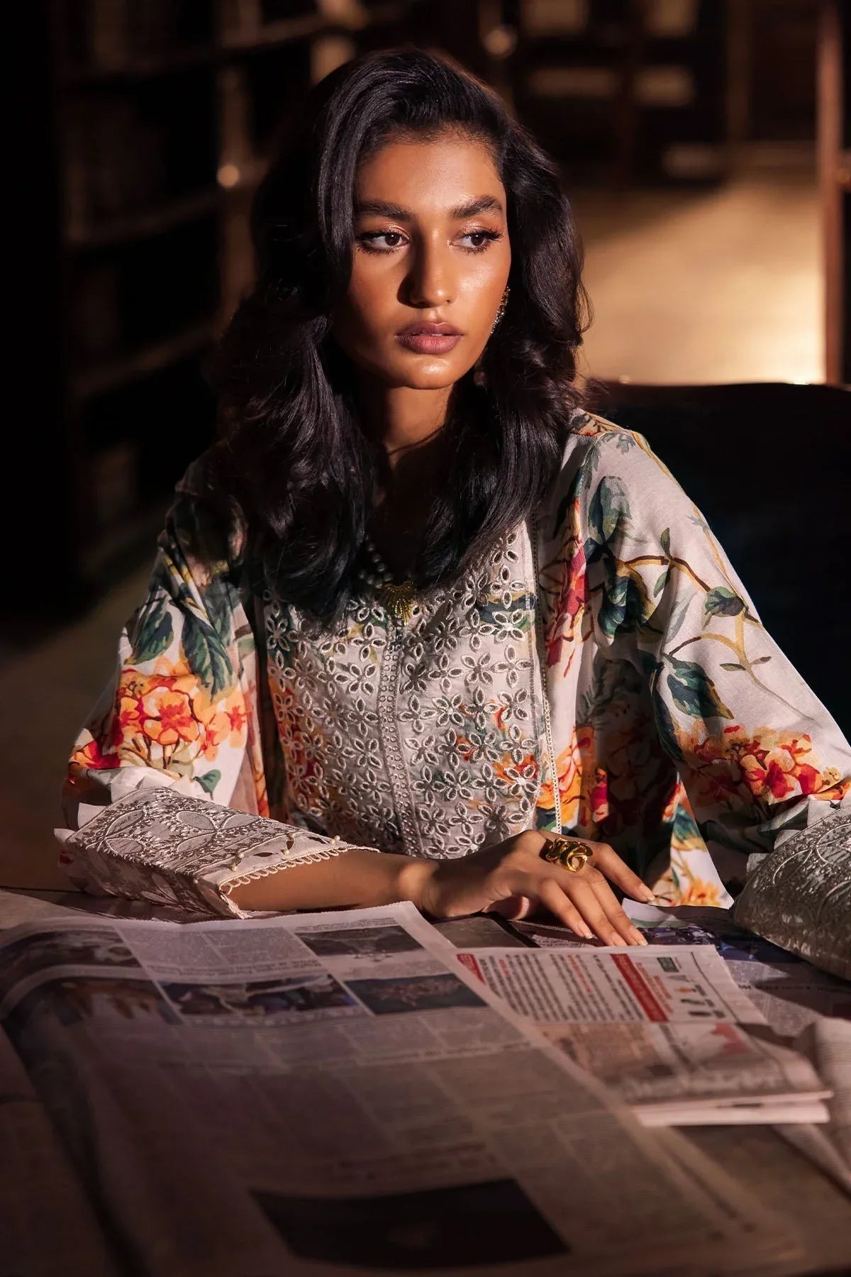 Nureh | Glam Girl Lawn | GL-13 - Rang-e-Khaas