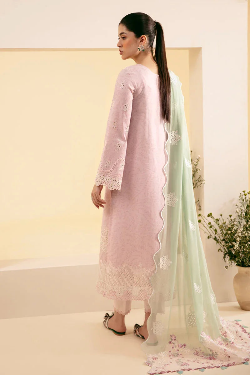 Qalamkar | Qlinekari Luxury Lawn | SQ-02 ASEMA - Rang-e-Khaas