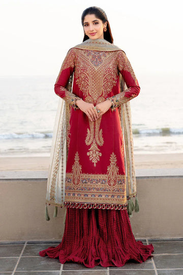 Jazmin | Shahkaar Luxury Lawn 25 | SL25-D5 - Rang-e-Khaas