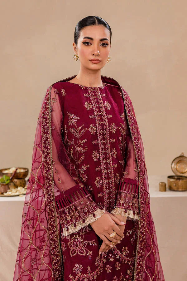 Farasha | Lumiere Formals |ROUGE PINK - Rang-e-Khaas