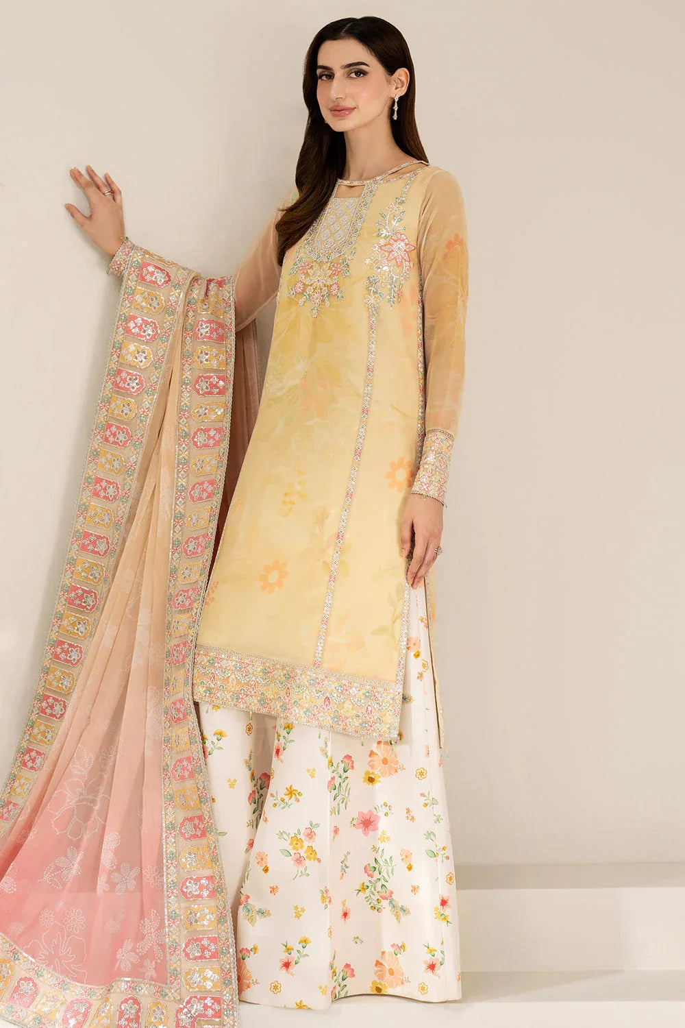 Farasha | Fiorella Formals | Floral Ray - Rang-e-Khaas