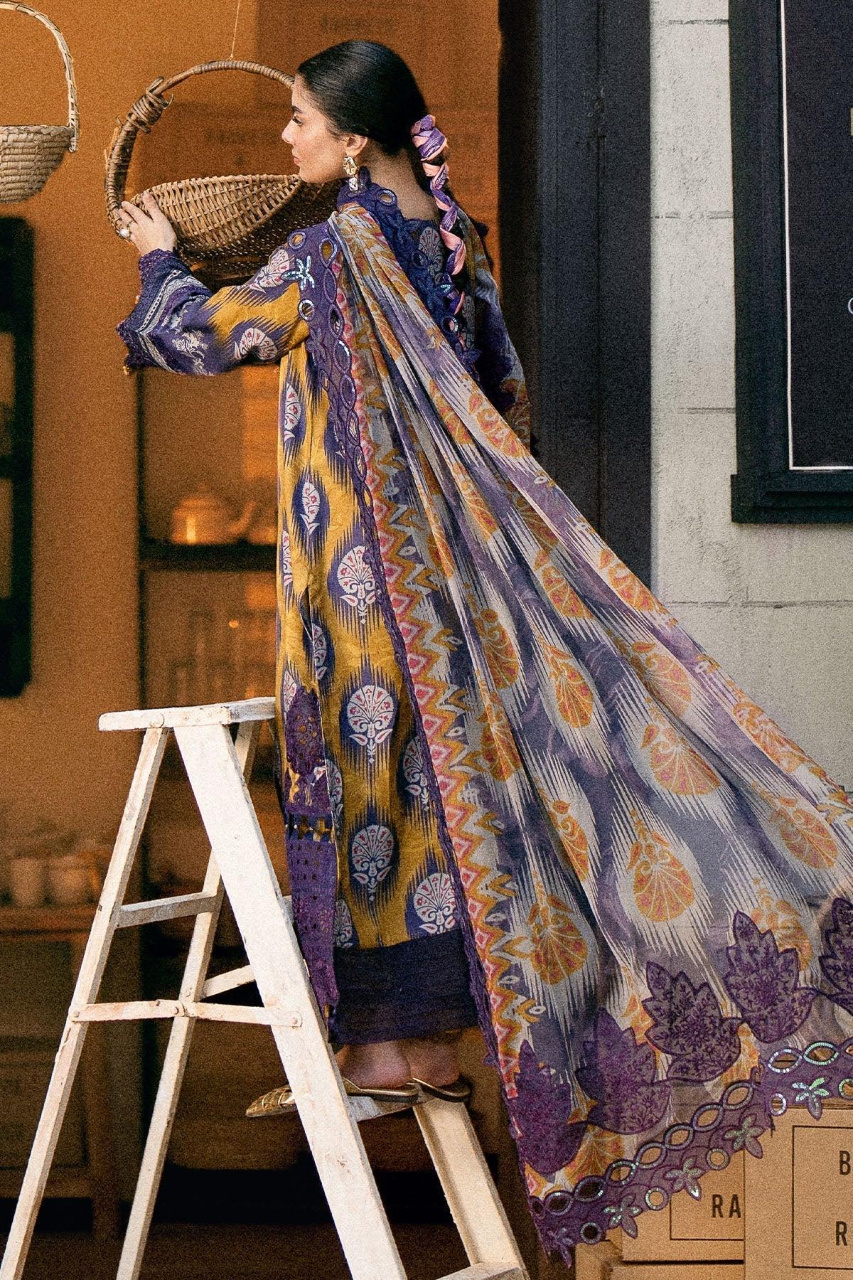 Nureh | Glam Girl Lawn | GL-22 - Rang-e-Khaas