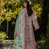 Elaf Premium | Print Chikankari 25 | ELK-03B PRINCESS ROSE
