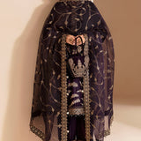 JAZMIN__Embroidered Velvet Formal VF-2026