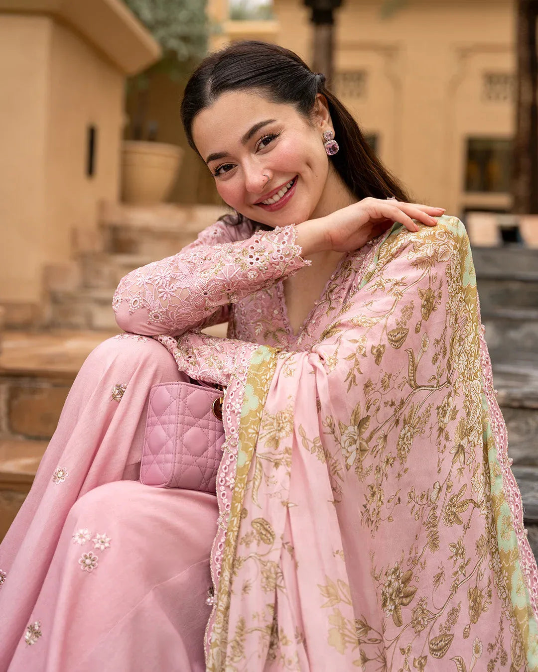 Faiza Saqlain | Aya Luxury Lawn 26' | Asja
