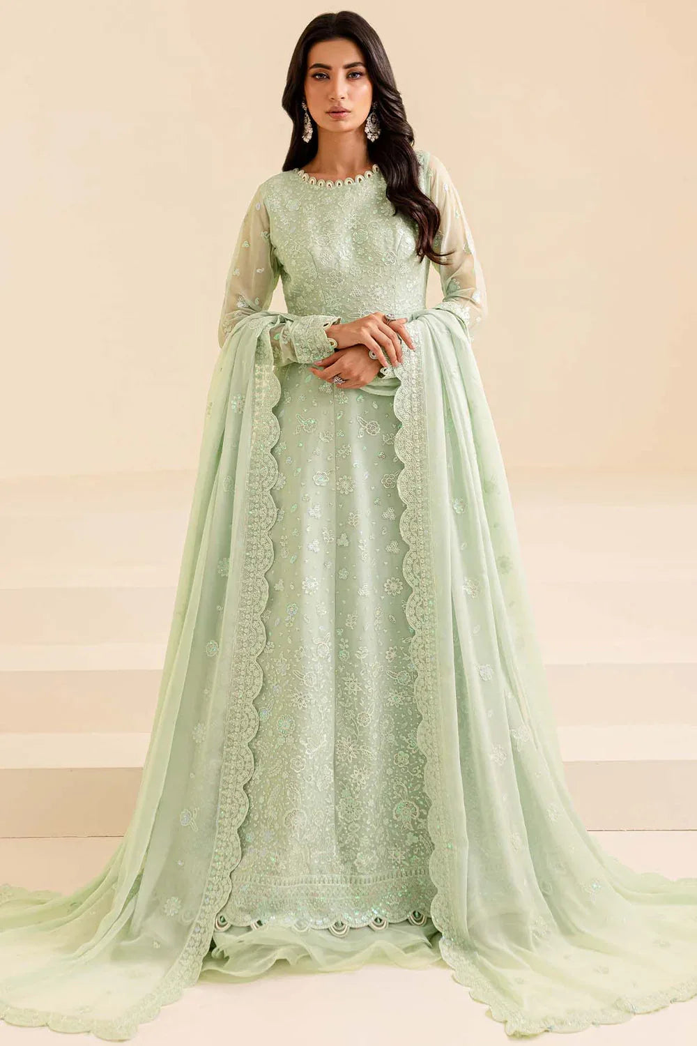 Farasha | Lumiere Formals | Aqua Dream - Rang-e-Khaas