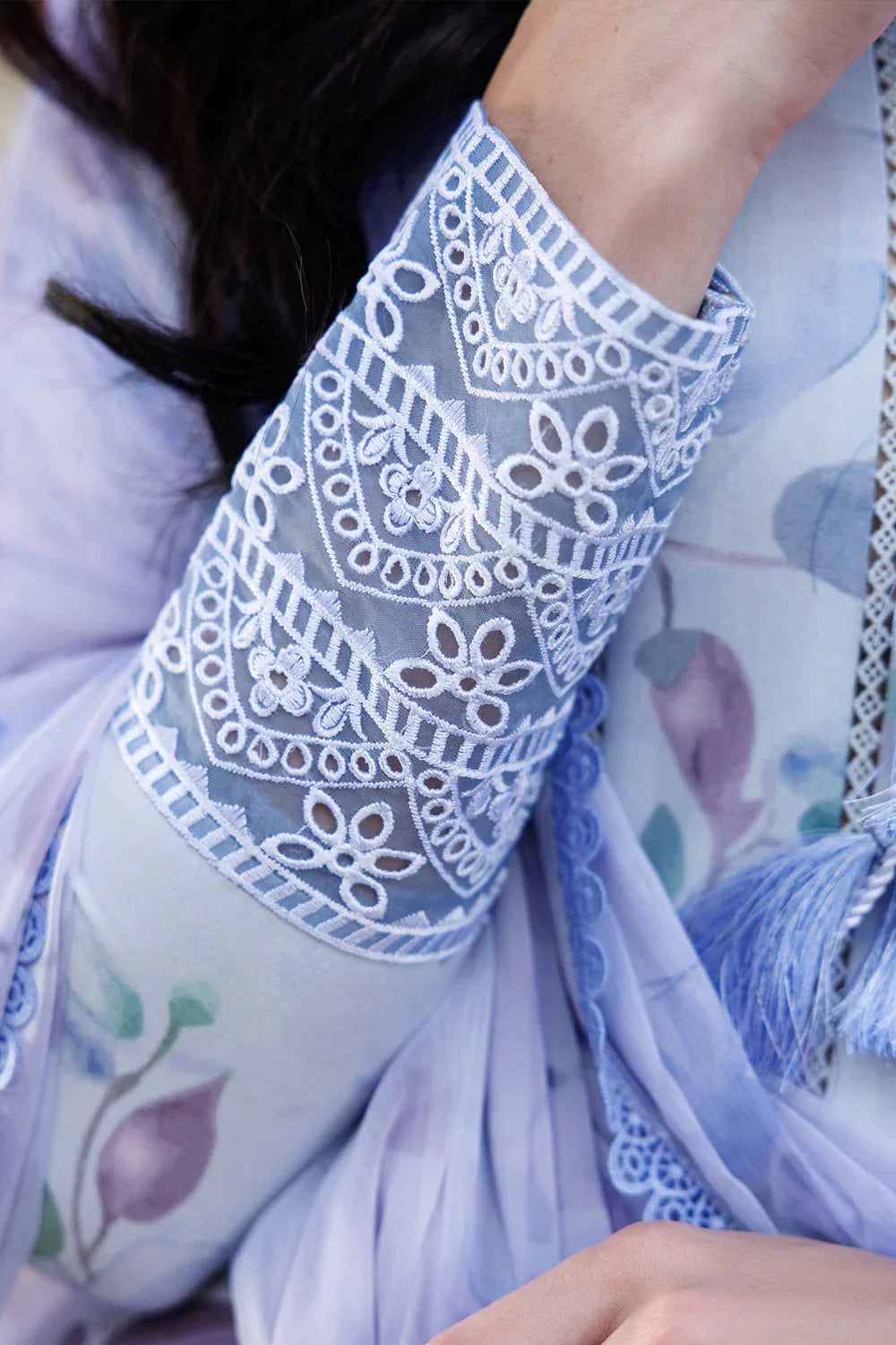 Farasha | Printed Essentials | Sky Breeze - Rang-e-Khaas