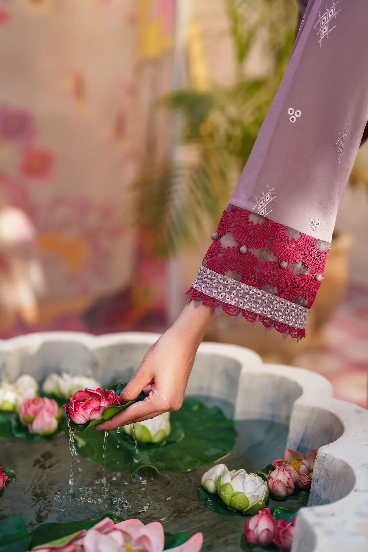 Nureh | Bazaar Lawn | NS-139 - Rang-e-Khaas