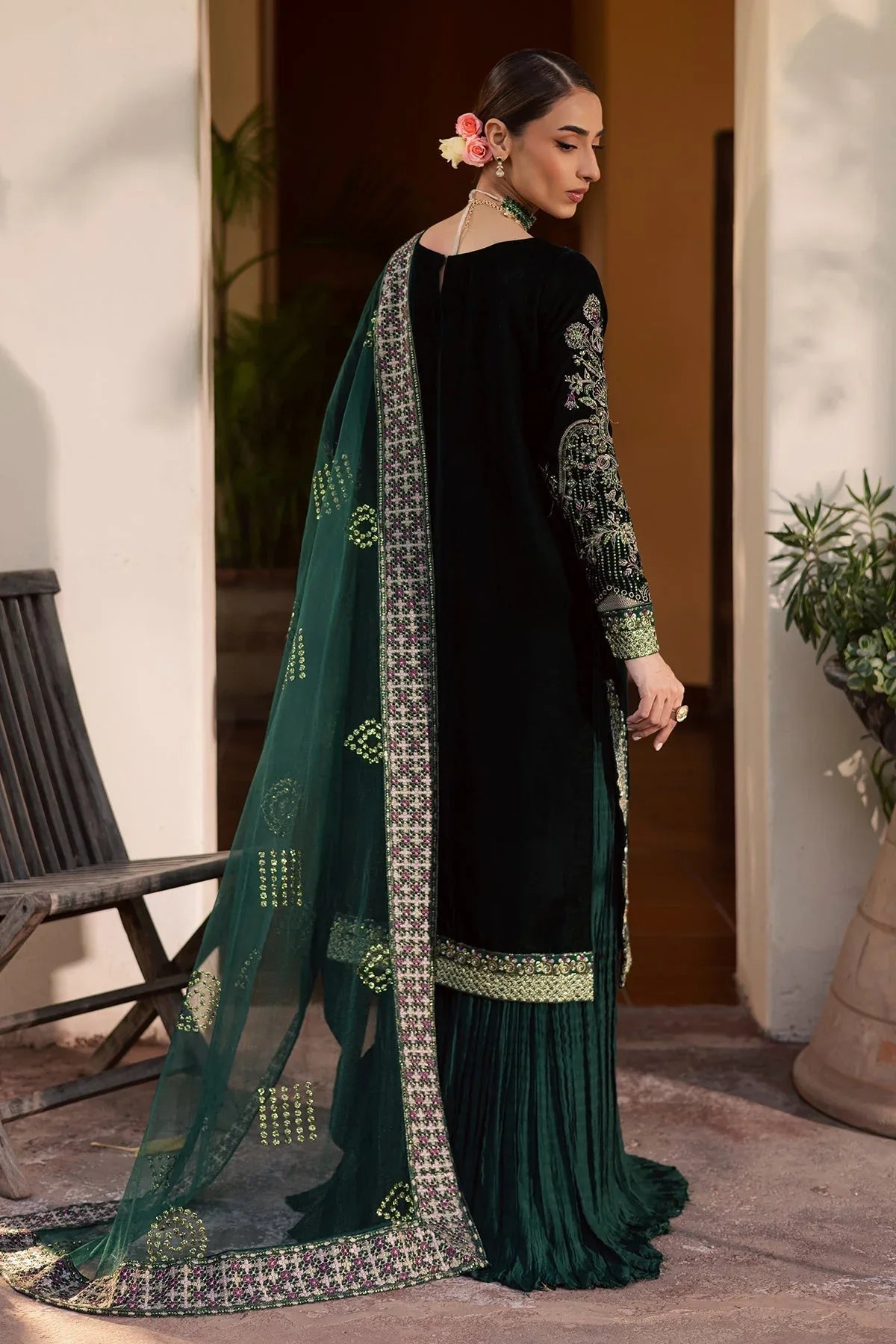 Nureh | Maya Velvet | NW-115 - Rang-e-Khaas