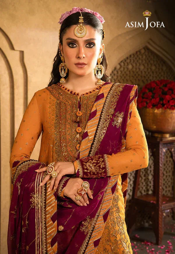 Asim Jofa | Velvet Festive 23 | AJVF-07 - Rang-e-Khaas