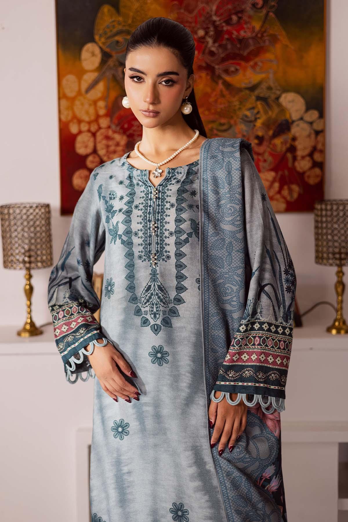 Nureh | Linen Jacquard | SP-193 - Rang-e-Khaas