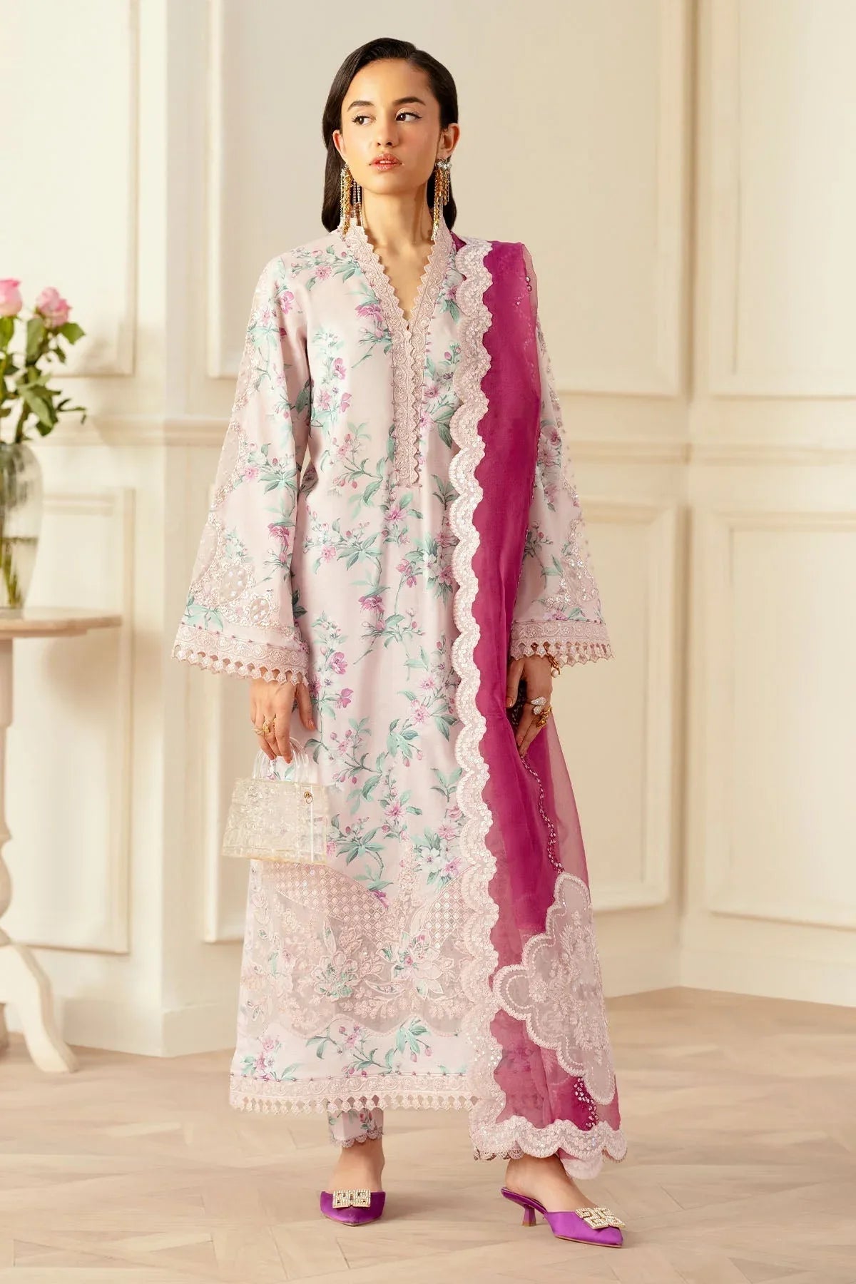 Nureh | Feya Eid Lawn | FE-01 - Rang-e-Khaas