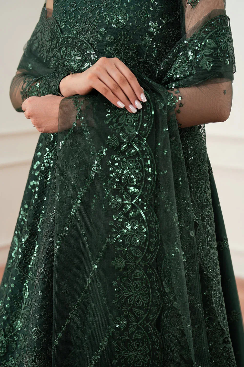 Farasha | Essence Formals 25 | Emerald Muse - Rang-e-Khaas