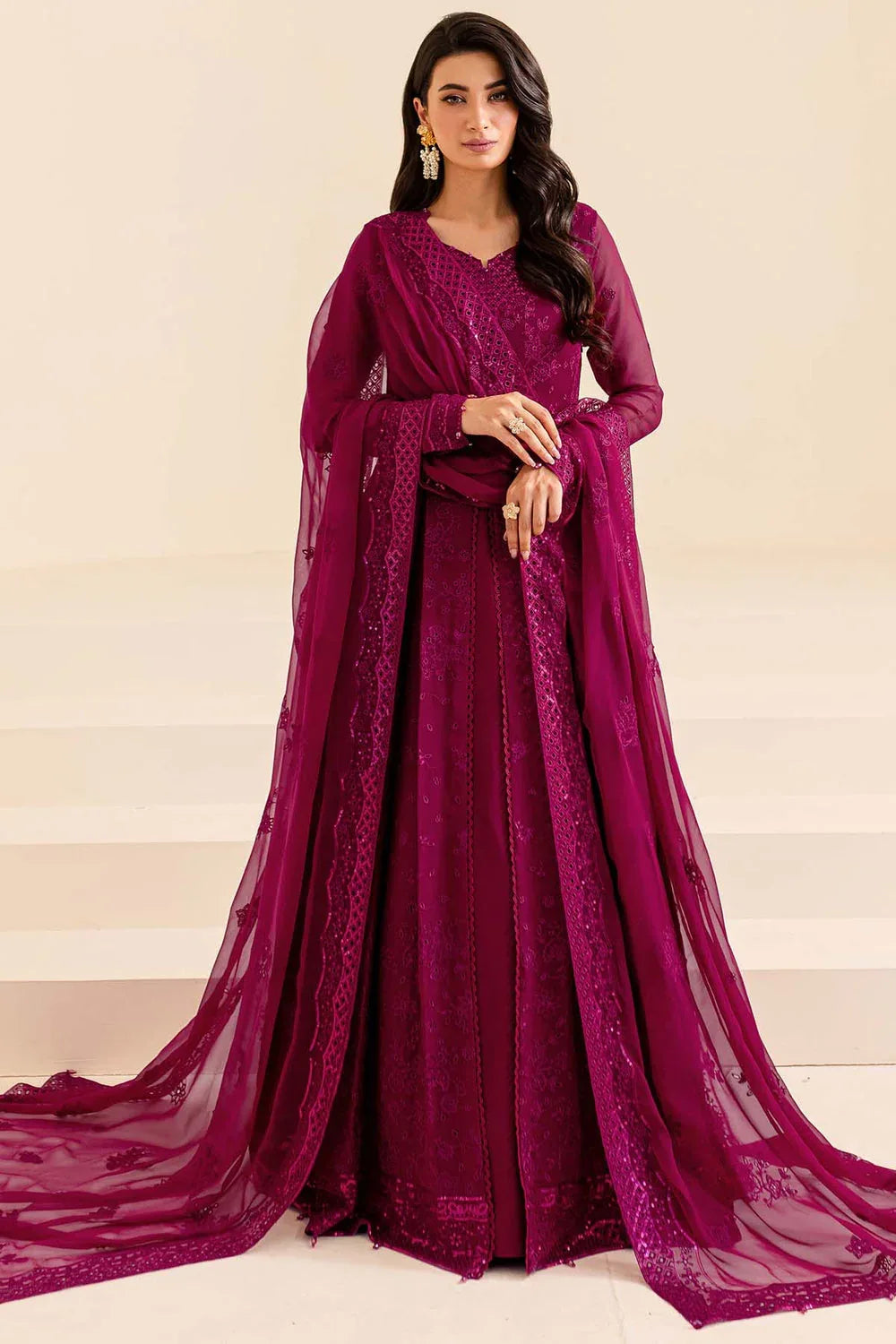 Farasha | Lumiere Formals | Mystic Mauve - Rang-e-Khaas