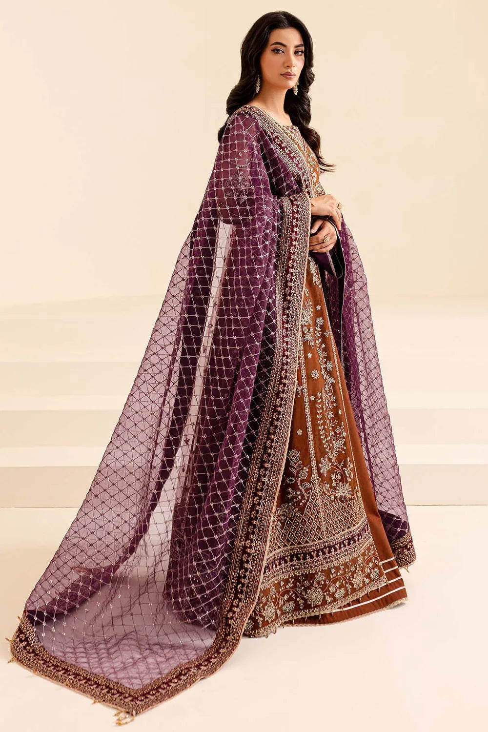 Farasha | Lumiere Formals | Crimson Allure - Rang-e-Khaas