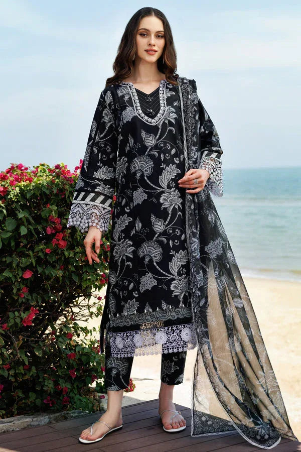 Farasha | Printed Essentials | Sable Dusk - Rang-e-Khaas