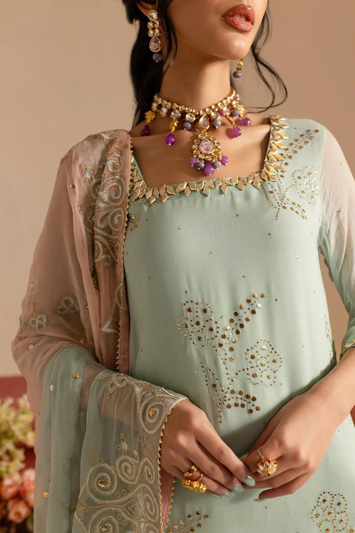 Nureh | Mukeshkari Formals | MK-11 - Rang-e-Khaas