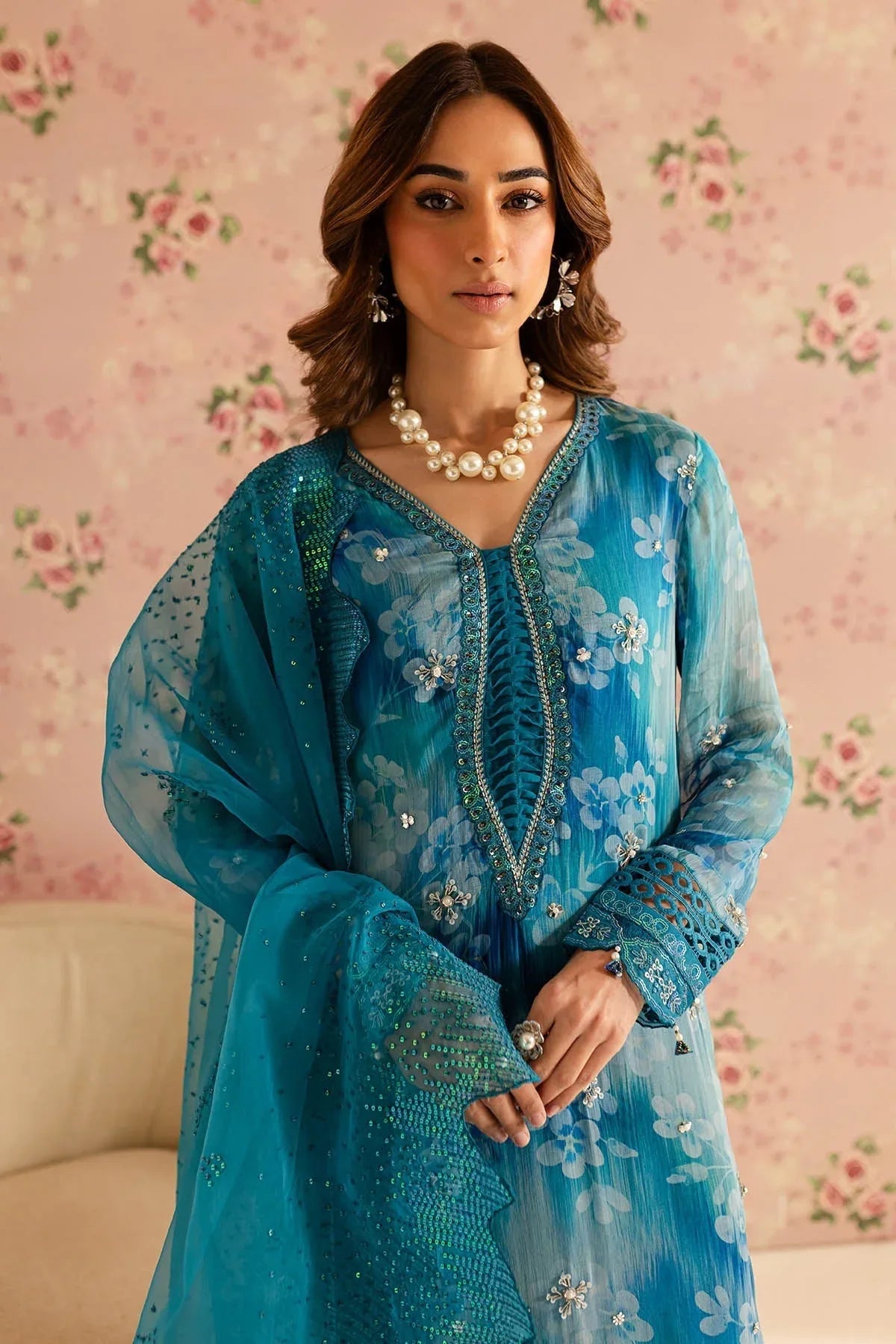 Nureh | Ballerina Formals | NU2-158 - Rang-e-Khaas