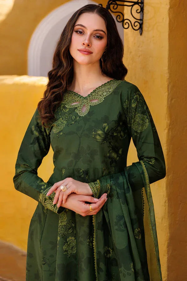 Farasha | Printed Essentials | Sage Charm - Rang-e-Khaas