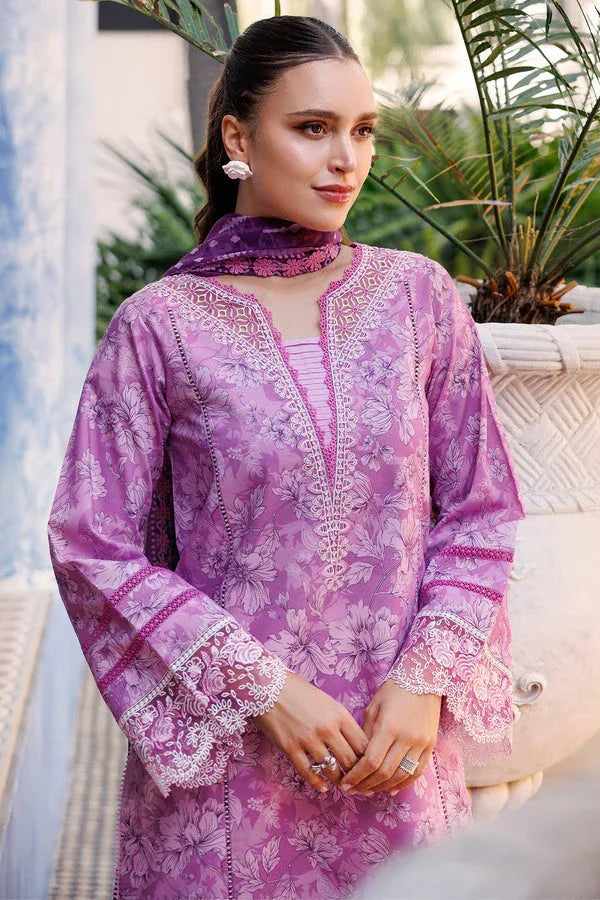 Farasha | Printed Essentials | Lavender Rush - Rang-e-Khaas