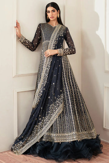 Farasha | Essence Formals 25 | Midnight Navy - Rang-e-Khaas