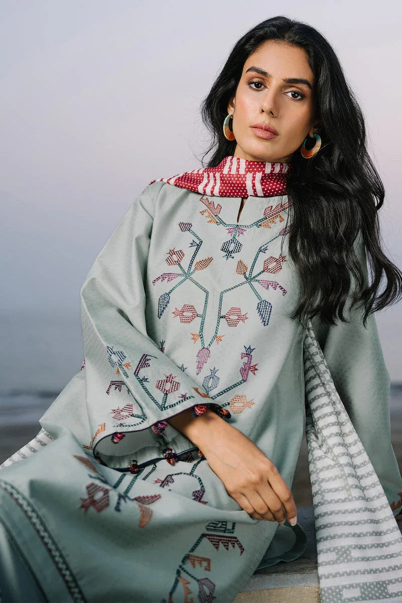Jazmin | Summer Lawn 25 | USE-9137 - Rang-e-Khaas