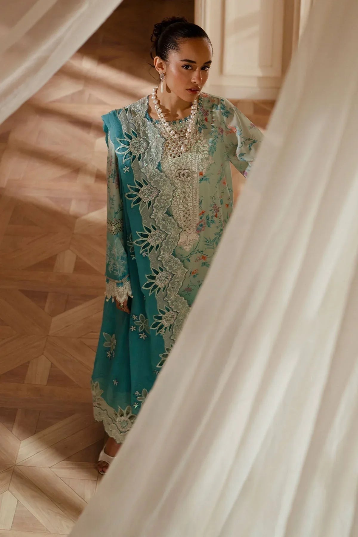 Nureh | Feya Eid Lawn | FE-06 - Rang-e-Khaas
