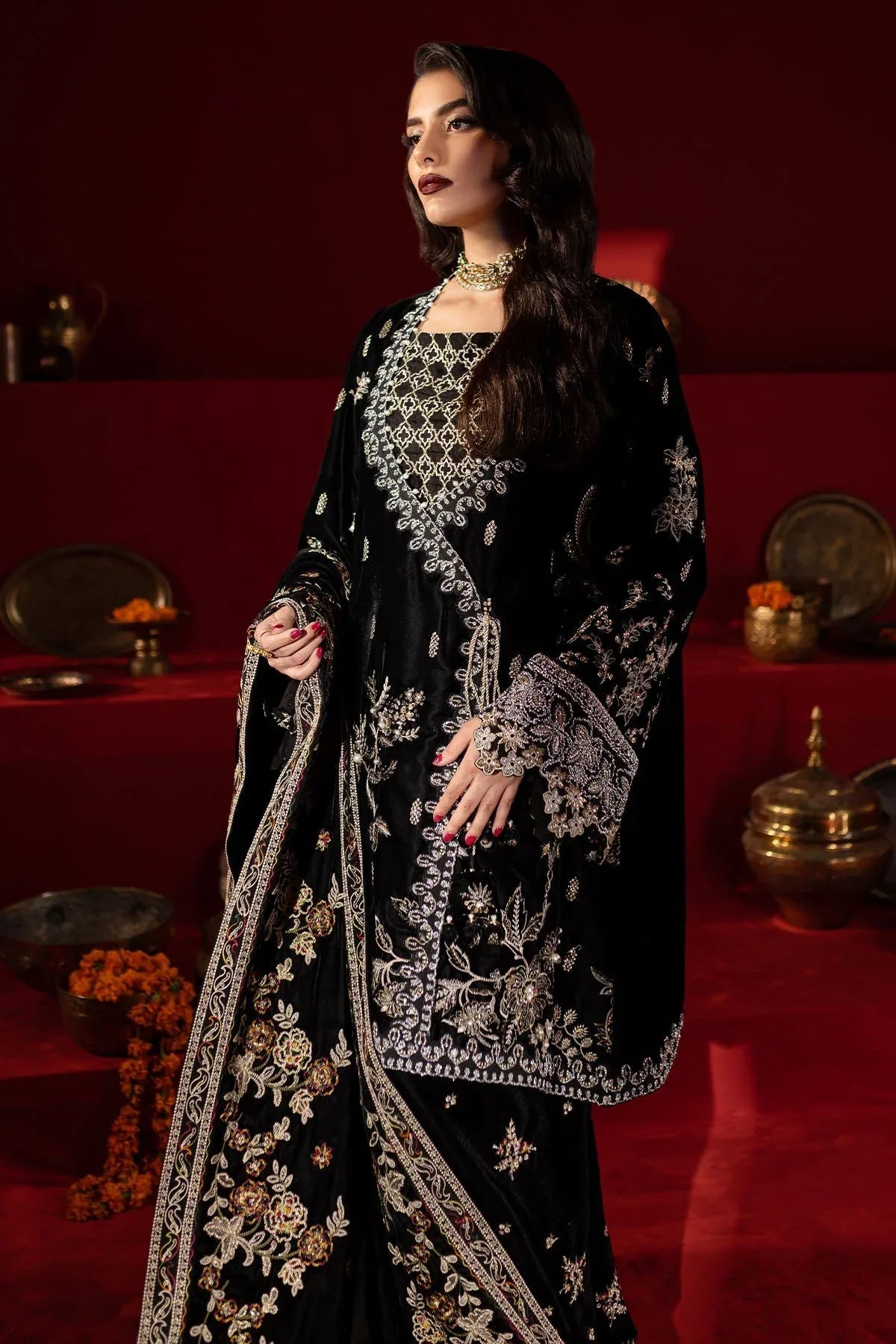 Nureh | Maya Velvet | NW-92 - Rang-e-Khaas