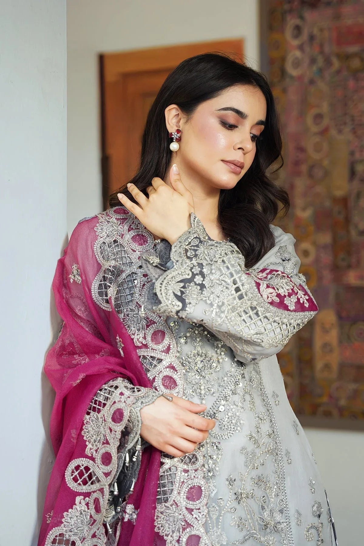 Imrozia Premium | Meeras Luxury Eid 25 | I-228 ZAREEN - Rang-e-Khaas