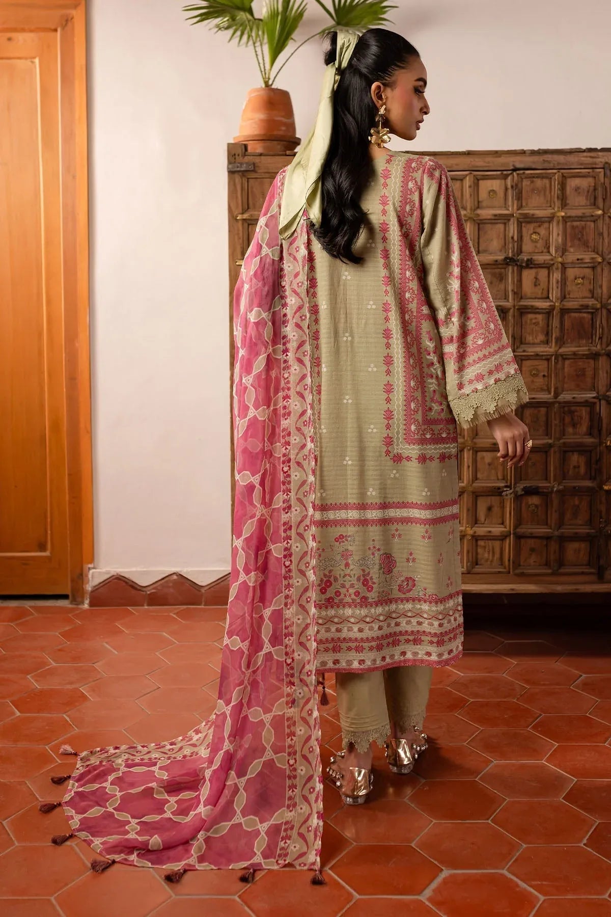 Nureh | Printed lawn 25 | SP-141 - Rang-e-Khaas