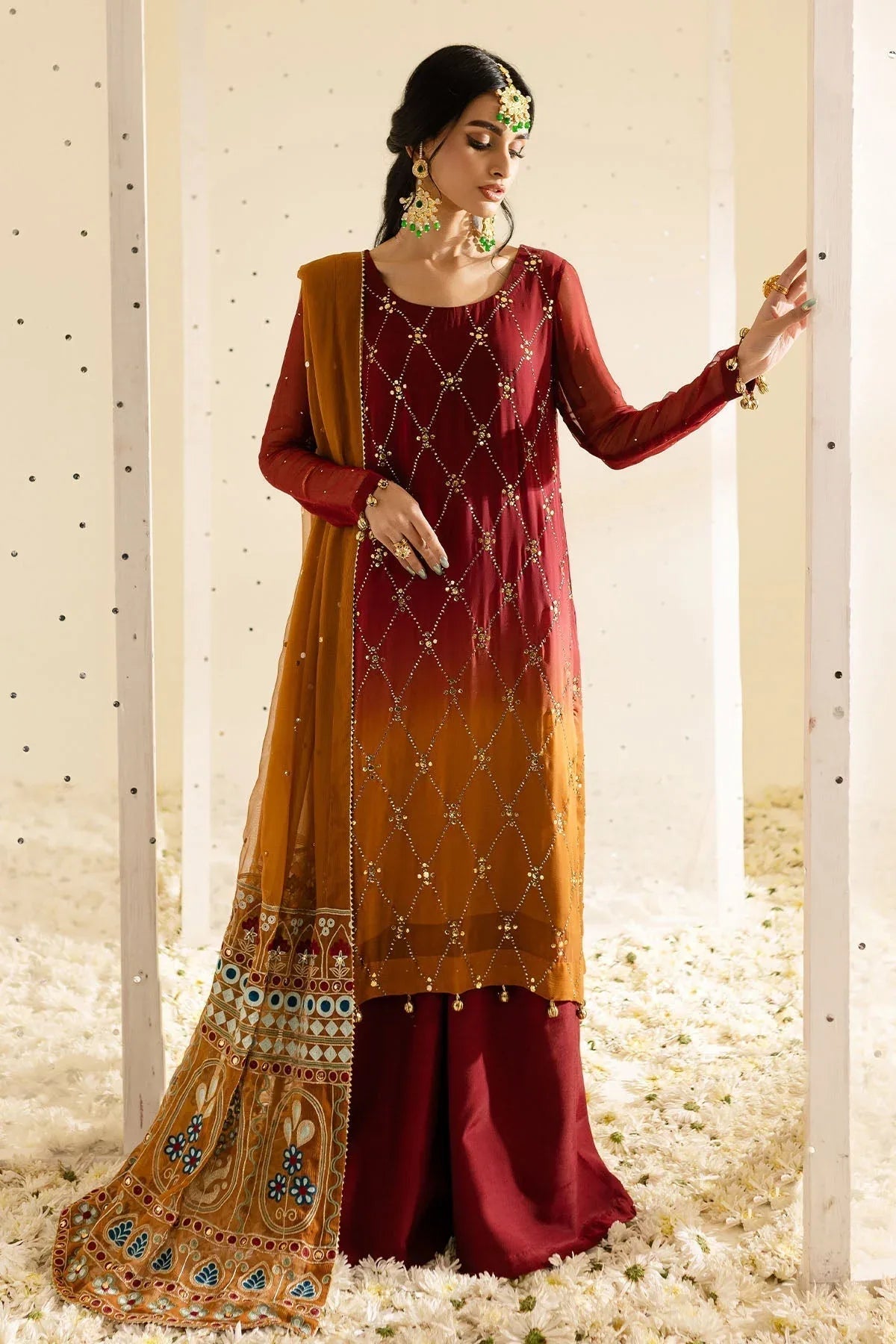 Nureh | Mukeshkari Formals | MK-09 - Rang-e-Khaas