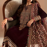 JAZMIN__Embroidered Velvet Formal VF-2022